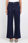 Zoey Petite High Rise Wide Leg Pocket Jean