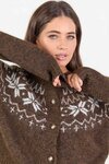 Shetland Fairisle Detail Cardigan