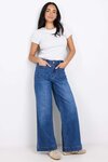 Zoey Petite High Rise Wide Leg Pocket Jean