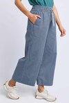 Julia Pinstripe Denim Pant
