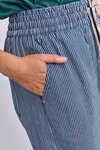 Julia Pinstripe Denim Pant