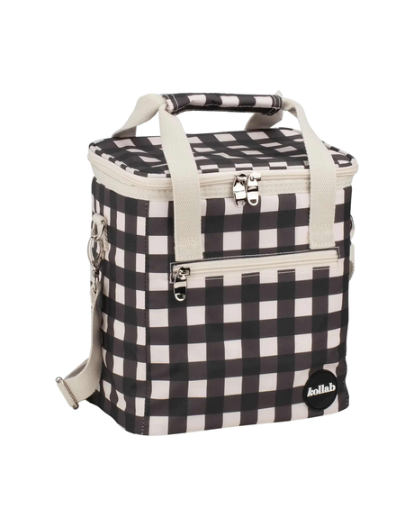 Mini Cooler (Black Check)