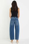 Varsity Forward Seam Barrel Jeans