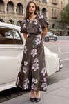 Stage Puff Sleeve Floaty Maxi Dress