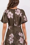 Stage Puff Sleeve Floaty Maxi Dress