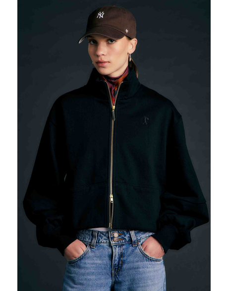 Runaway Zip Front Sweatshirt