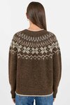 Climate Fairisle Detail Mock Neck Jumper