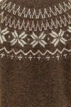 Climate Fairisle Detail Mock Neck Jumper