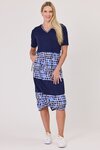 Mosaic Mixed Dress