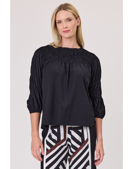 Jazz Shirred Top
