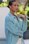 You Got This Stripe Oversized Boyfriend Shirt