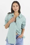 You Got This Stripe Oversized Boyfriend Shirt