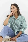 You Got This Stripe Oversized Boyfriend Shirt
