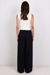 Exception Black Piped Side Pants