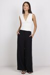 Exception Black Piped Side Pants