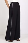 Exception Black Piped Side Pants