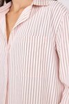 You Got This Stripe Oversized Boyfriend Shirt
