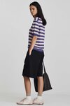 Francisco Knit Tee (Lilac and Dark Purple)