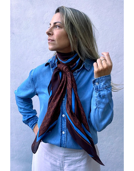 The Divan Cashmere Modal Scarf