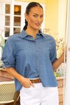 Titan Shirt (Washed Blue)
