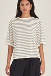 Sumire Striped Boxy Tee