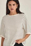 Sumire Striped Boxy Tee