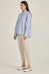Striped Hepburn Pant