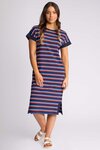 Verona Dress (Mixed Stripe)