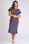 Verona Dress (Mixed Stripe)