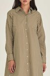 Jules Stripe Shirt Dress