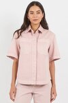 Crucial Denim Short Sleeve Shacket