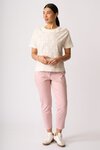 Boxy Step Hem Top