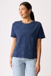 Boxy Step Hem Top