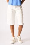 Utility Denim Shorts