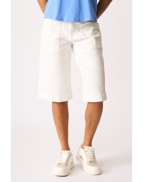 Utility Denim Shorts