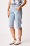 Utility Denim Shorts