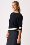 Contrast Rib Jumper