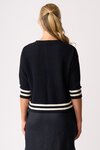Contrast Rib Jumper