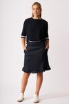 Contrast Rib Jumper