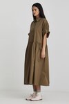 Joni Shirt Dress (Olive)