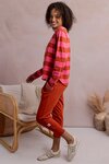 Spritz Stripe LS Tee (Earth Pink Lemonade)