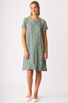 Spot On A Line Dress