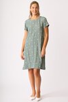 Spot On A Line Dress