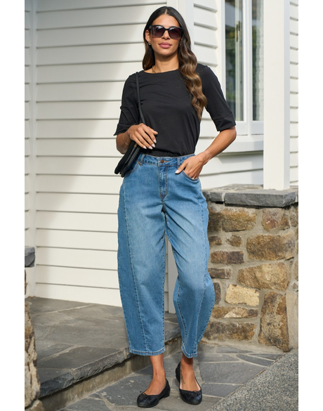 Cocoon Leg Jean