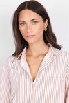 You Got This Stripe Oversized Boyfriend Shirt