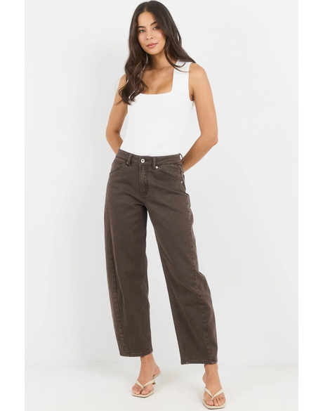 Idolise Stretch Soft Barrel Jean