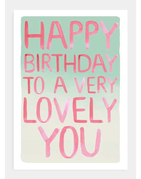 Happy Birthday Lovely You