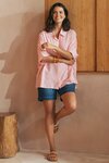 Luna Shirt - Pink Lemonade Stripe