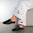 Tia Black Woven