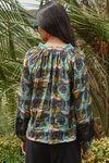 Lace To The Top - Blue & Olive